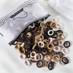 100/300Pcs Children Elastic Hair Bands Girls Rubber Band Kids Sweet Scrunchie Hair Ties Baby Headband Kids Hair Accessories