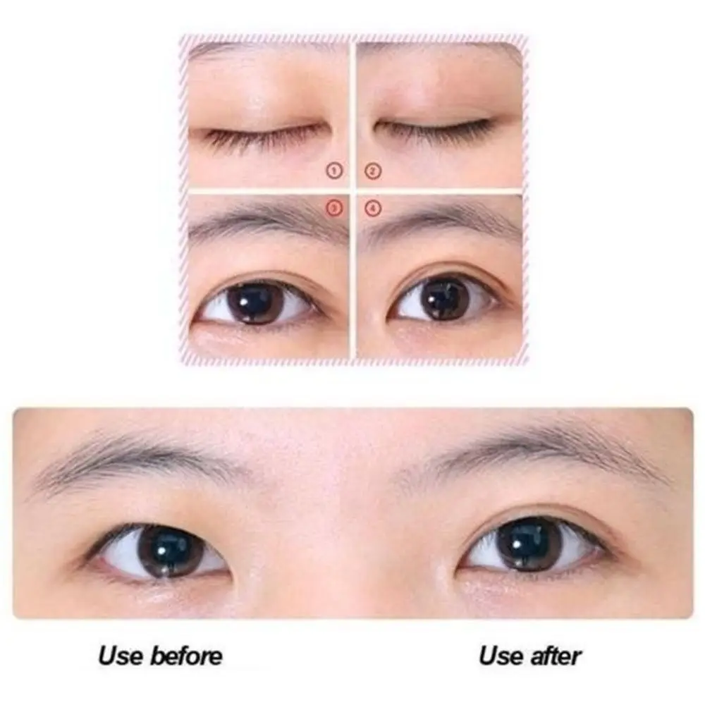 Frauen Schönheit Make-up-Tool atmungsaktive Augenlid Aufkleber Doppelseite Augenlid Klebeband Eye Lift Streifen Spitze Kleber