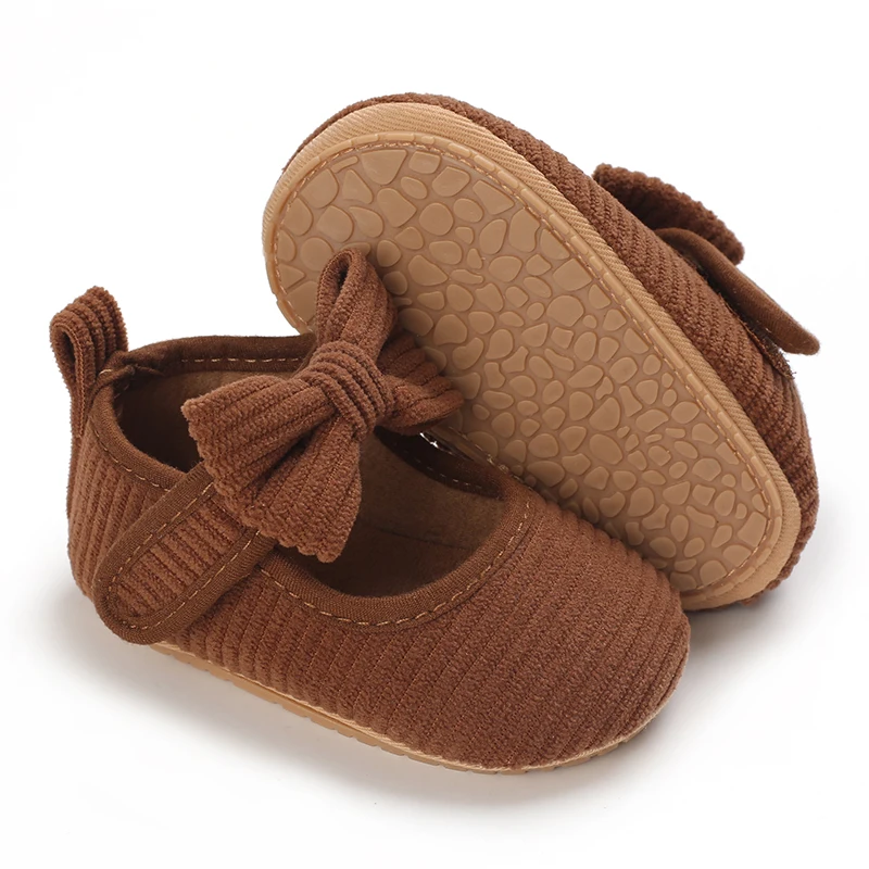 Spring and Autumn Style 0-1 Year Old Baby Shoes Bow Tie Soft Soled Princess Baby Shoes Baby Shoes