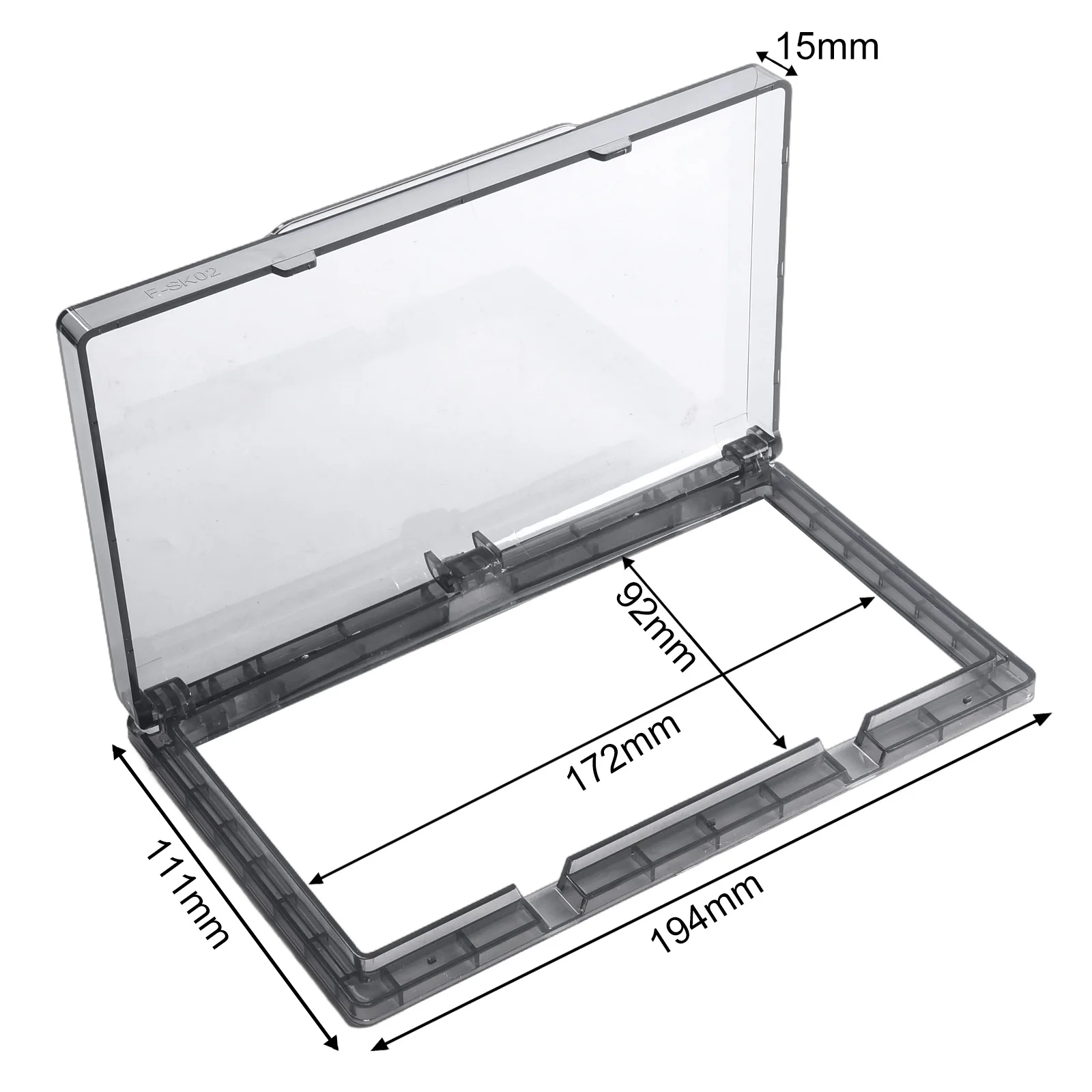 86 نوع مقبس بلاستيكي صندوق مقاوم للماء مقبس حماية مثبت على الحائط مفتاح جدار الحمام غطاء للحماية أدوات الملحقات