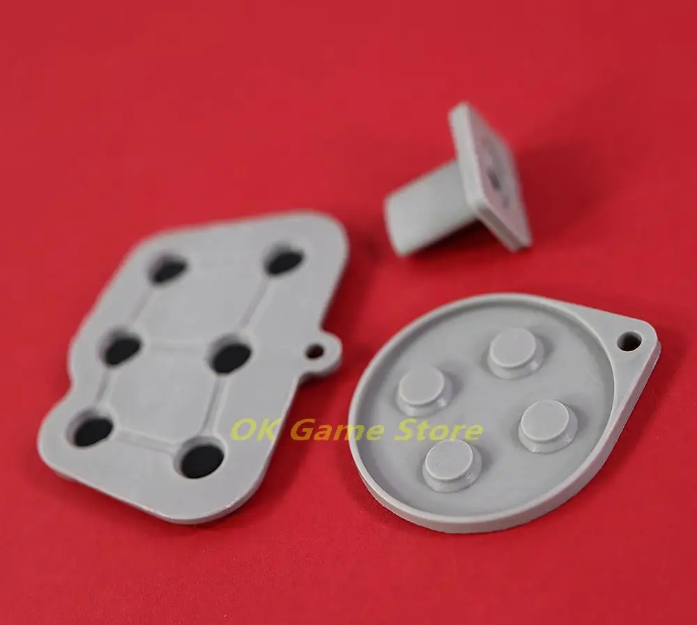 1 مجموعة/وحدة وسادة زر مطاطية موصلة من السيليكون لوحدة تحكم Sega Saturn SS وسادات مطاطية موصلة #4