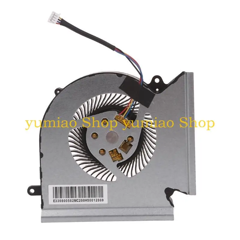 

587B New CPU GPU Fan Laptop Cooling Fan 5V 4 pin Radiator for MSI GE66 GP66 GL66