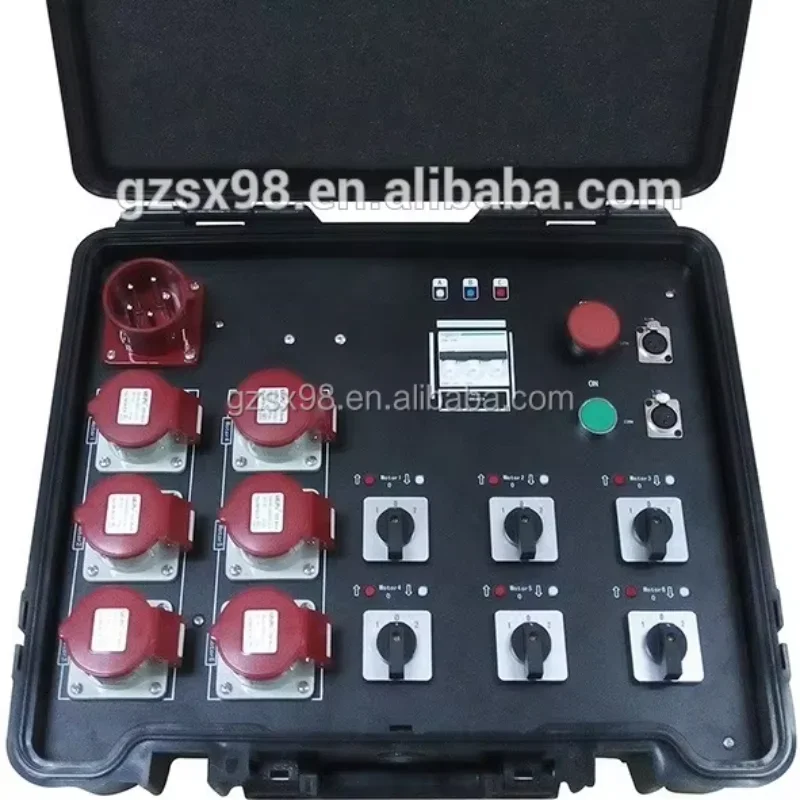 6 Channels Chain Hoist Control For Stage Truss System