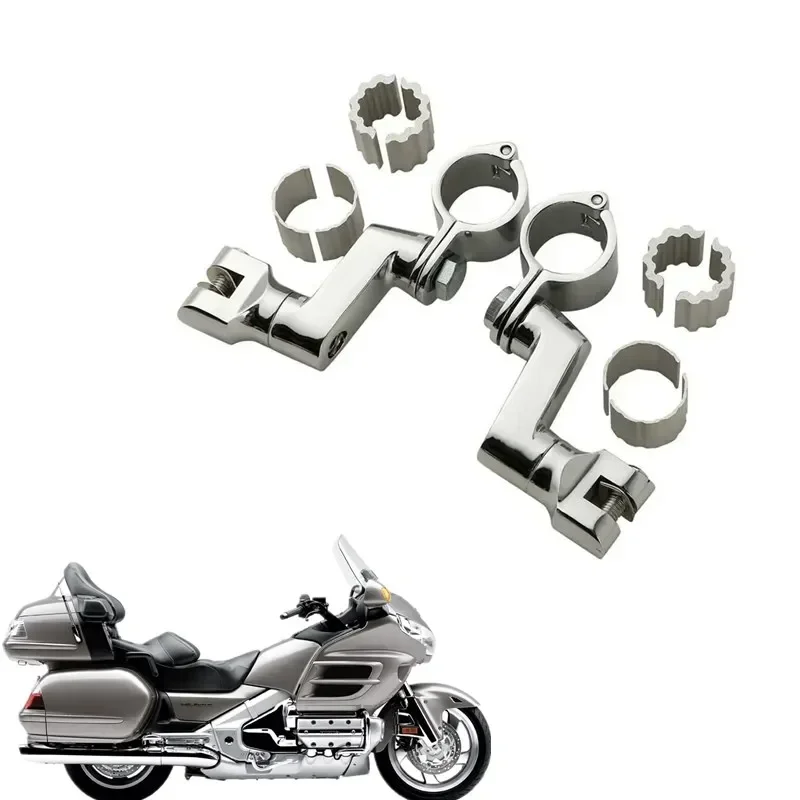 for-honda-goldwing-gl1800-gl-1800-moto-parts-acsessories-universal-front-bowleg-foot-pegs-rest-clamps-35mm-for