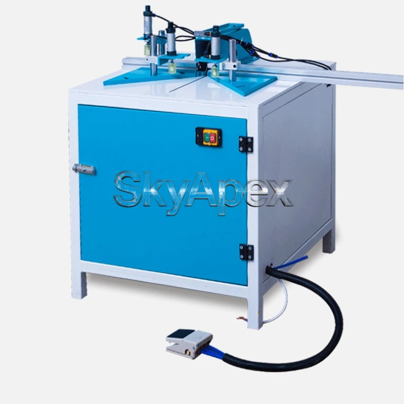 Aluminum Wood Universal Cutting Machine 45 90 Degree Frame Nailing  Woodworking Edge-free Precision Miter Saw Industrial Tool