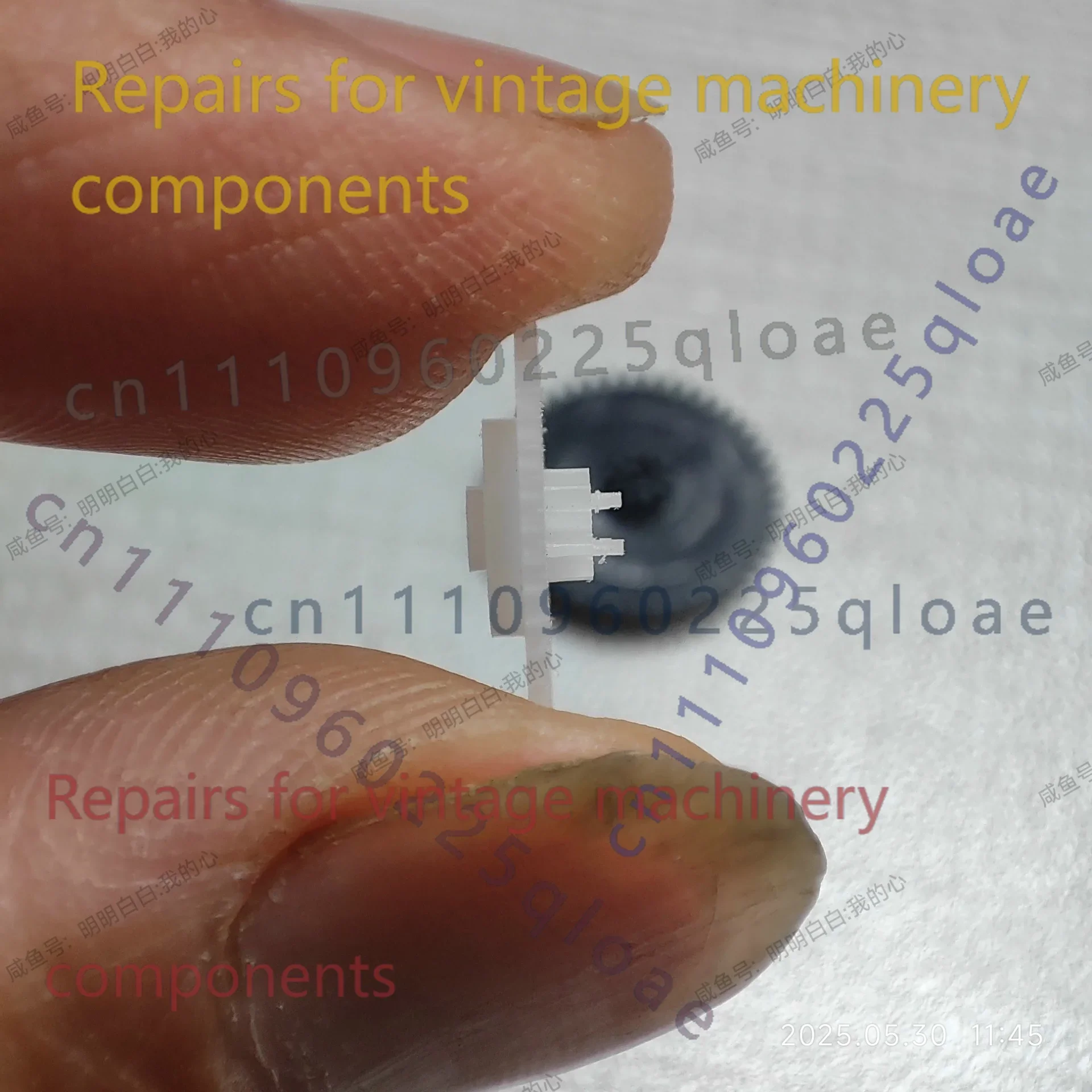 Vintage Walkman Precision Lathe Cut Nylon Transition Reduction Gear For Panasonic RQ-SX Series Tape Player Mechanism Parts