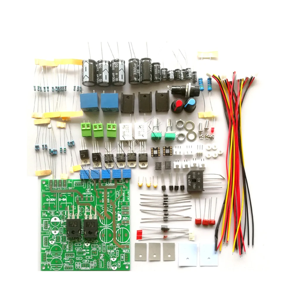 ZESTAWY DIY CC CV DC 0-35V 0-5A Regulowany zasilacz stałego napięcia i stałego prądu