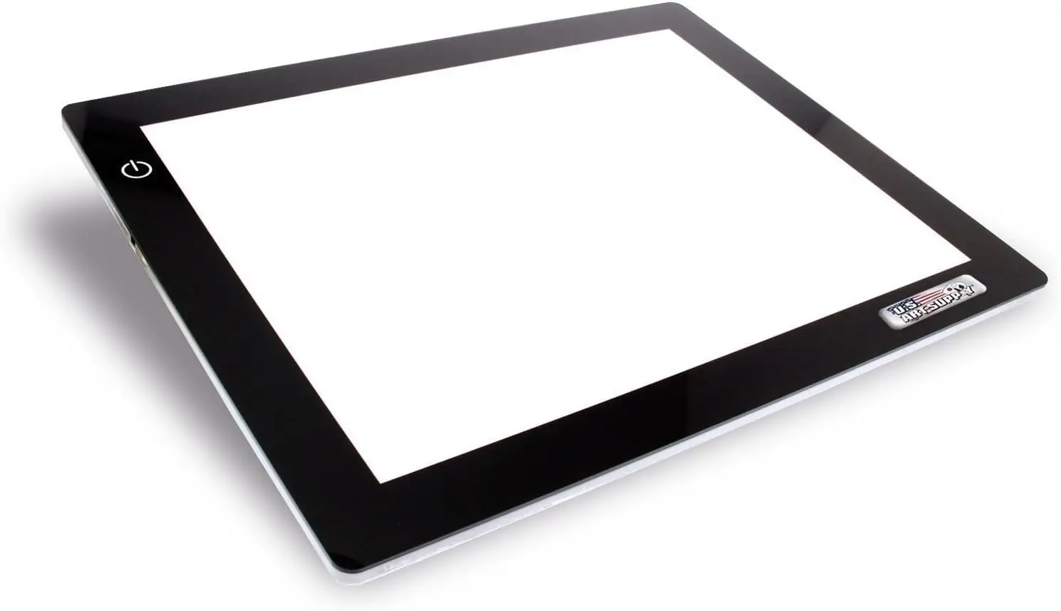 

Светодиодный световой короб формата А4 (18,75 дюймов по диагонали) с питанием от USB для художников, тонкий профиль, с адаптерами AC/USB