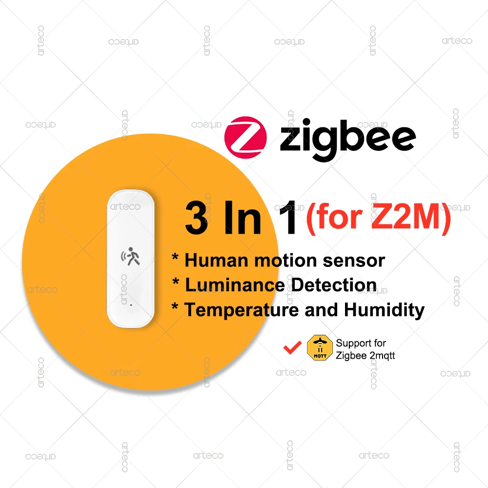 ZigBee Human Motion Sensor 10G Radar Mmwave Temperatur- und Feuchtigkeitssensor Sicherheit Einbrecher Funktioniert mit Tuya Smart Life Z2MQTT