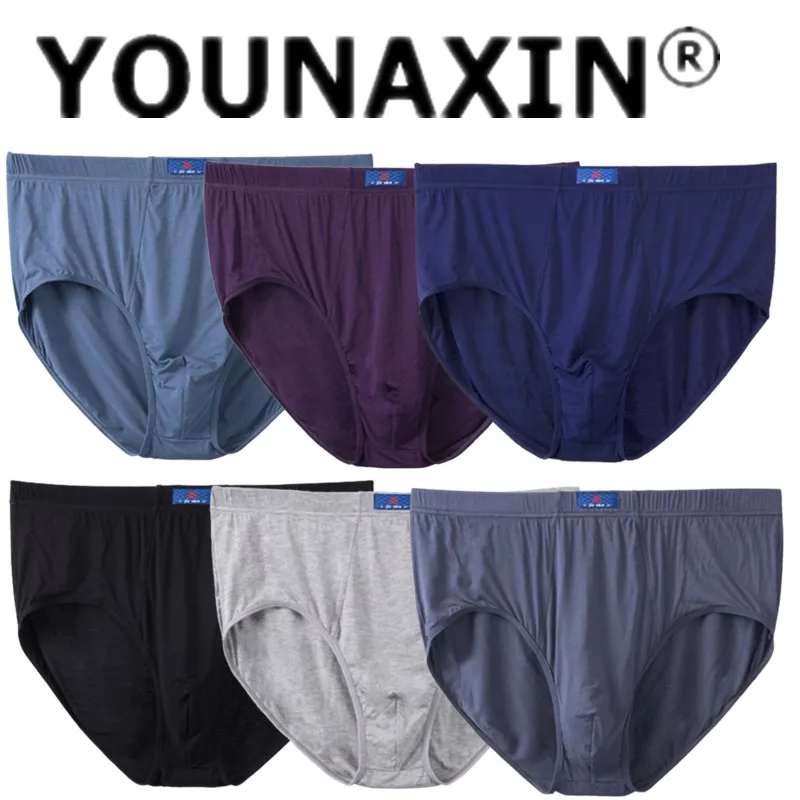 

6 Pieces Men's Plus Size Underwear Big Panties Gay Briefs Underpants Shorts Sexy Homme Undies XL 2XL 3XL 4XL 5XL 6XL 7XL 8XL