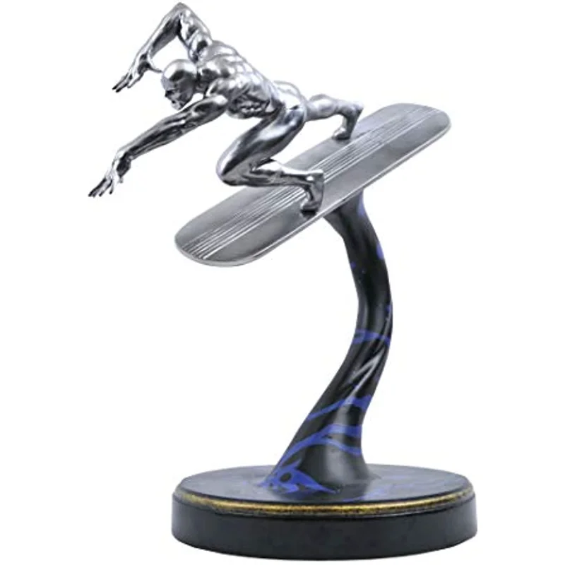 

DIAMOND SELECT TOYS Premier Collection 12 InchesSilver Surfer Statue Set The Stage for A Boys Collection of Gifts