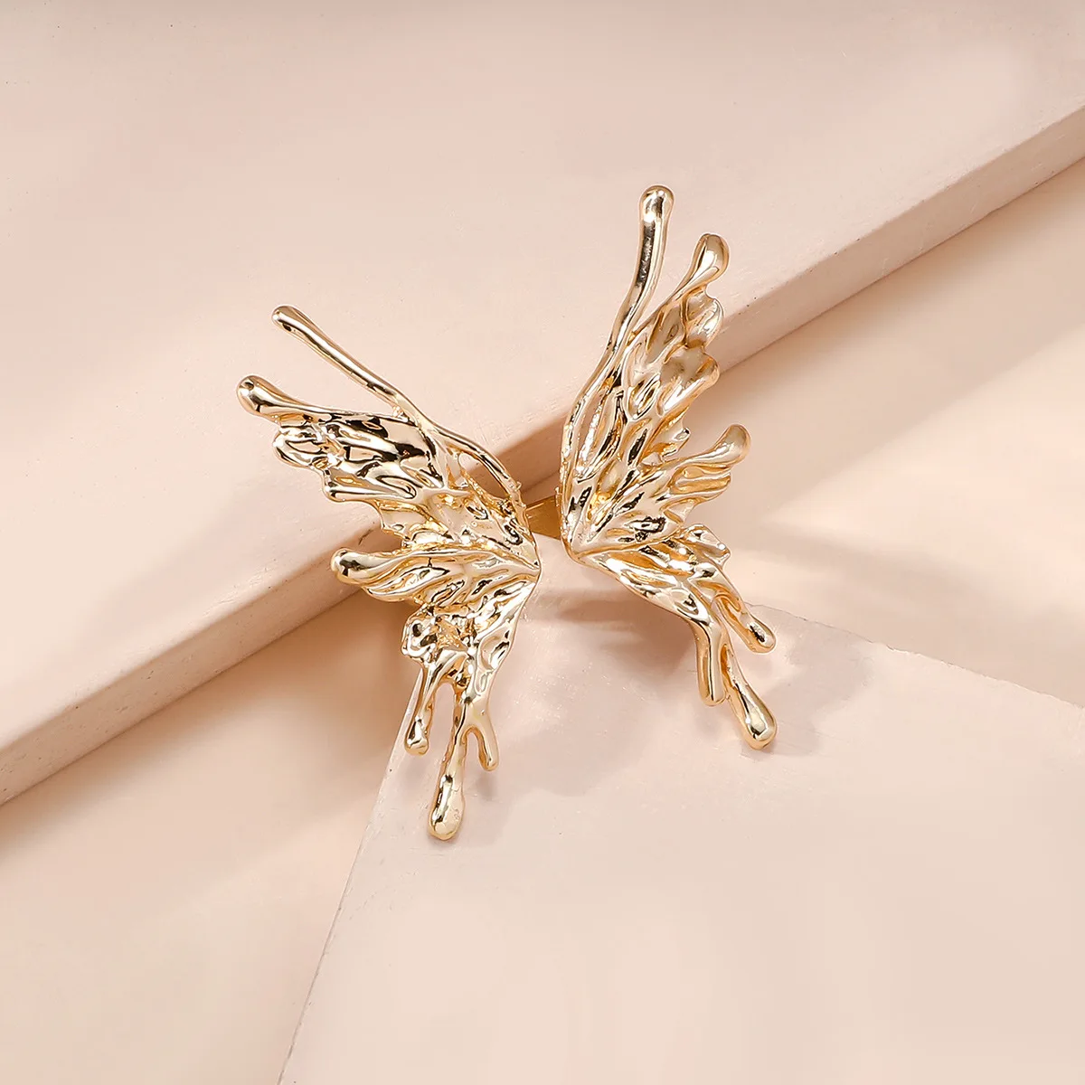 Open butterfly Japanese and Korean temperament, cold wind, advanced sense, single lady ring