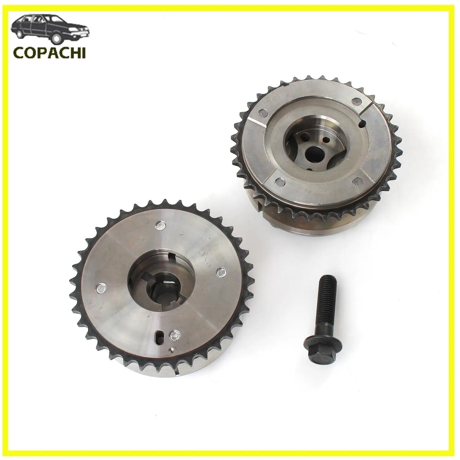 2pcs Car VVT Timing Camshaft Gear Set 917-256 13050-0T011 130700T010 130700T011 For Pontiac Toyota Corolla Matrix Prius L4 1.8L