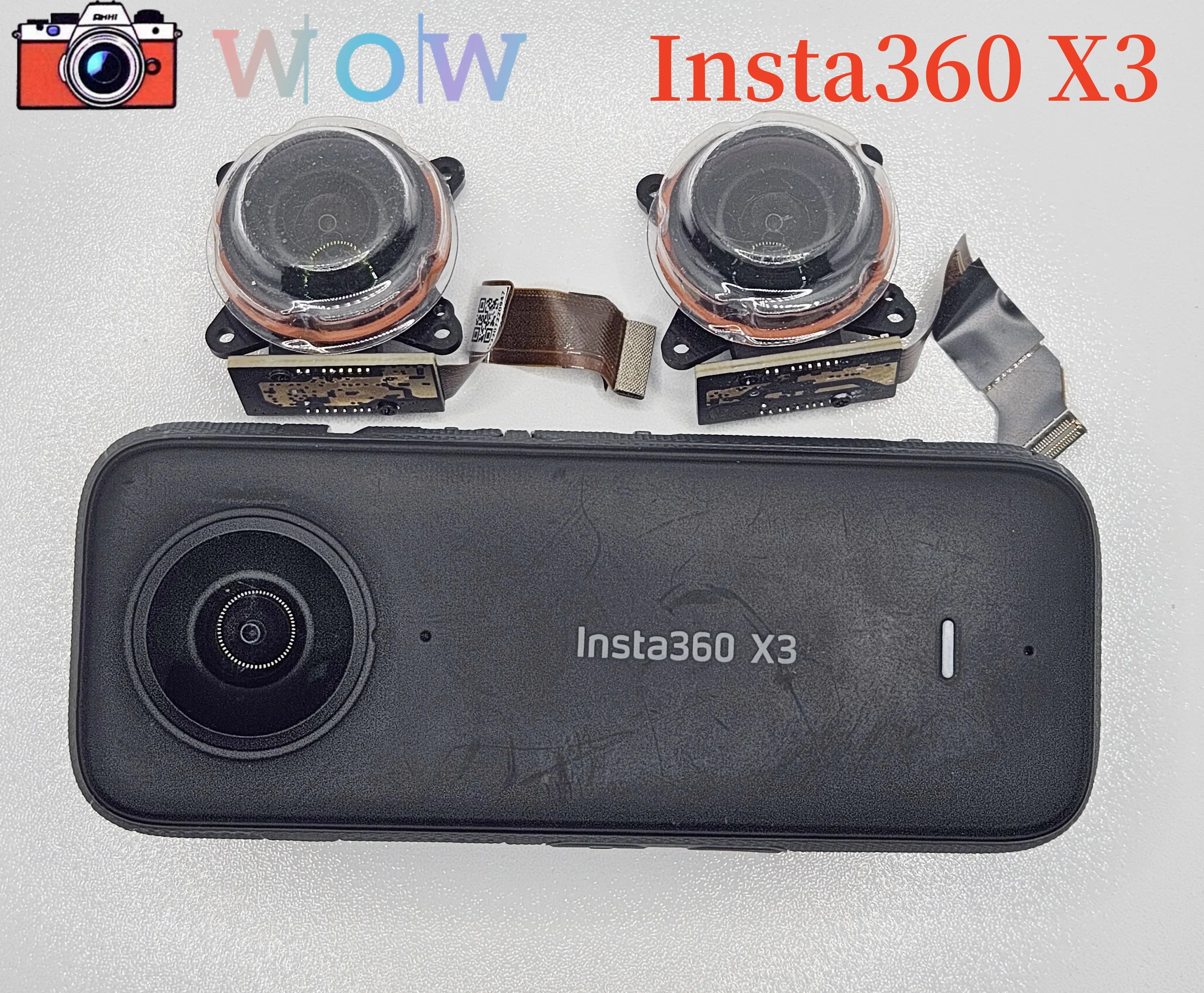 

Insta360 ONE X3 Lens Mod original disassembly parts, suitable for repairing parts and replacing accessories of Insta360 ONE X3