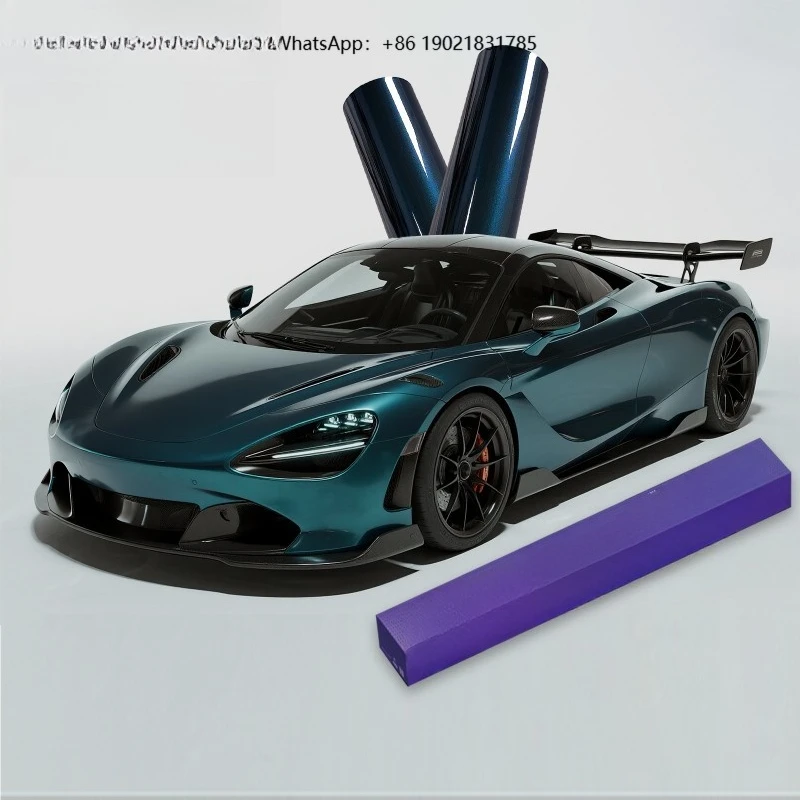 SKS TPU Green Color Ppf Auto Wrap Full Body Tint Car Wrap Vinyl Film High Gloss Full Body Color Change Vinyl Wrap Factory Direct
