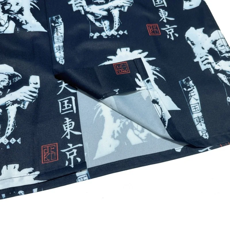 Best Quality Mens Womens Summer WACKO MARIA Japanese TENKO Tokyo Full Print Casual Hawaiian Short Sleeve Shirt