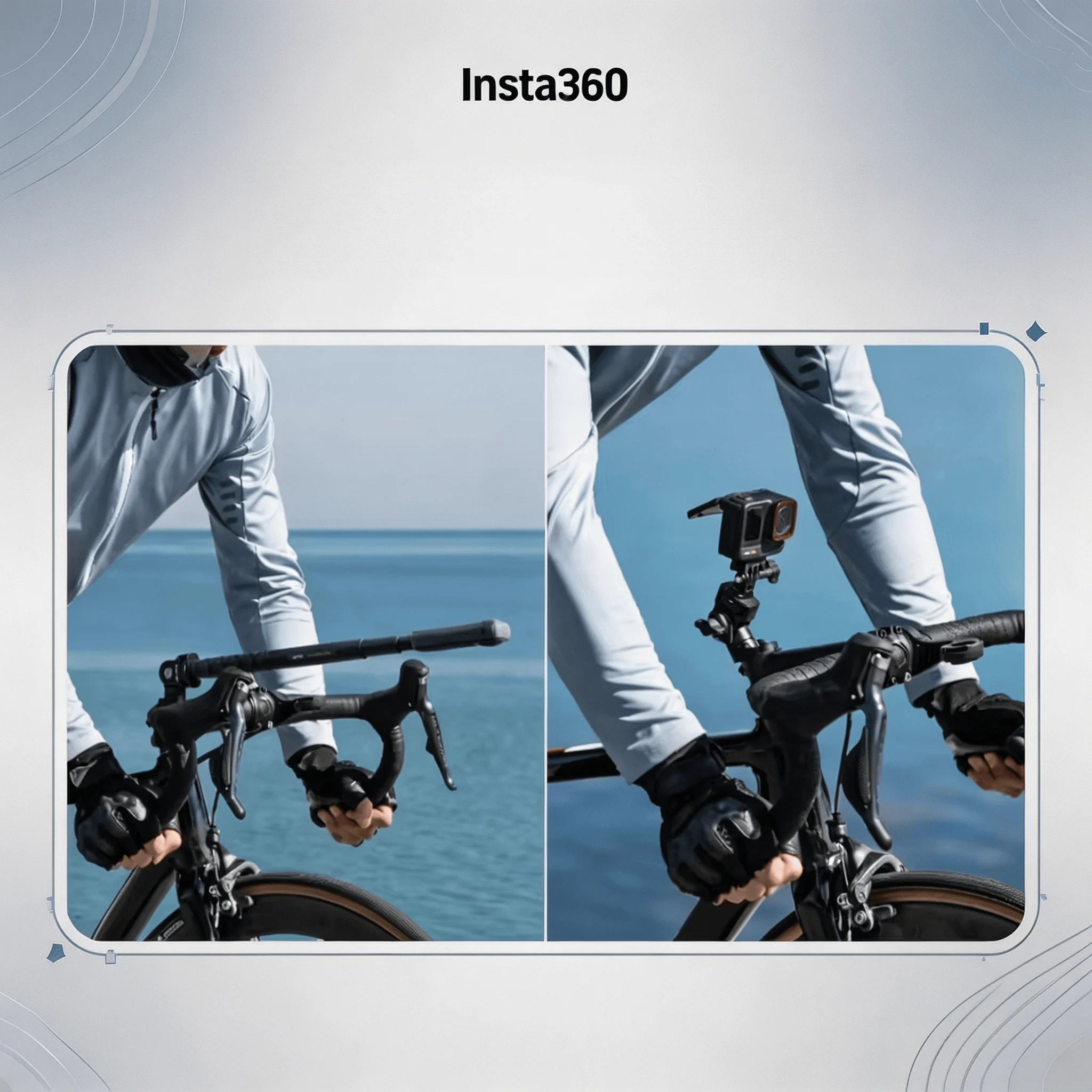 Durable Bike Headset Cap 28.6mm Camera Mount for Insta360 X6 X4 Air X5 GO Ultra Ace Pro 2 Cycling POV Accessories