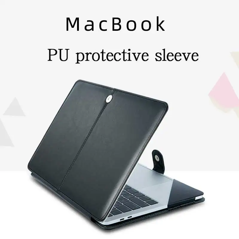 

PU Leather Case for Macbook Air 13 Pro 13 Pro 15" New Retina 12 13 15 Case for Macbook A2442 A2485 A2991 A2992 A2780 A2941