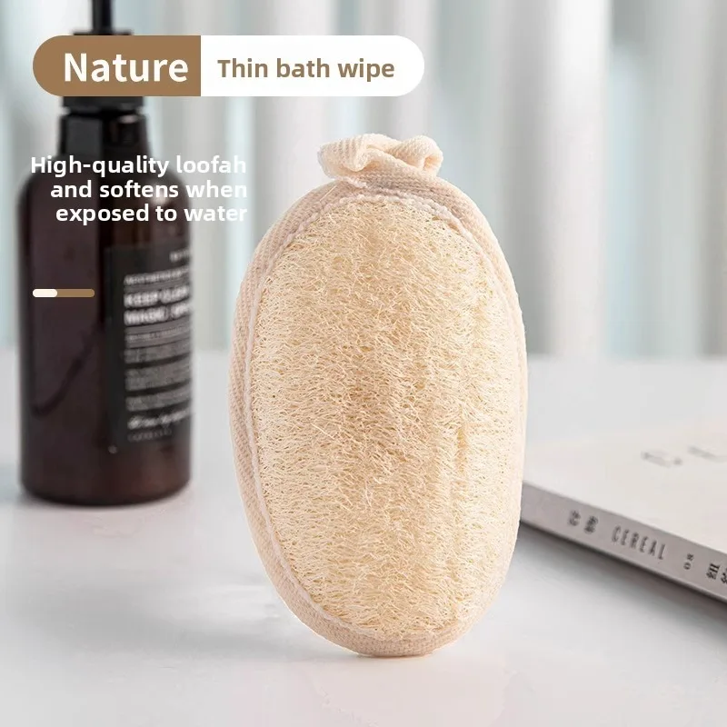 

Natural Loofah Sponge Exfoliating Body Scrubber Made with Eco-Friendly and Biodegradable Shower Luffa Sponge, Loofah Women Man