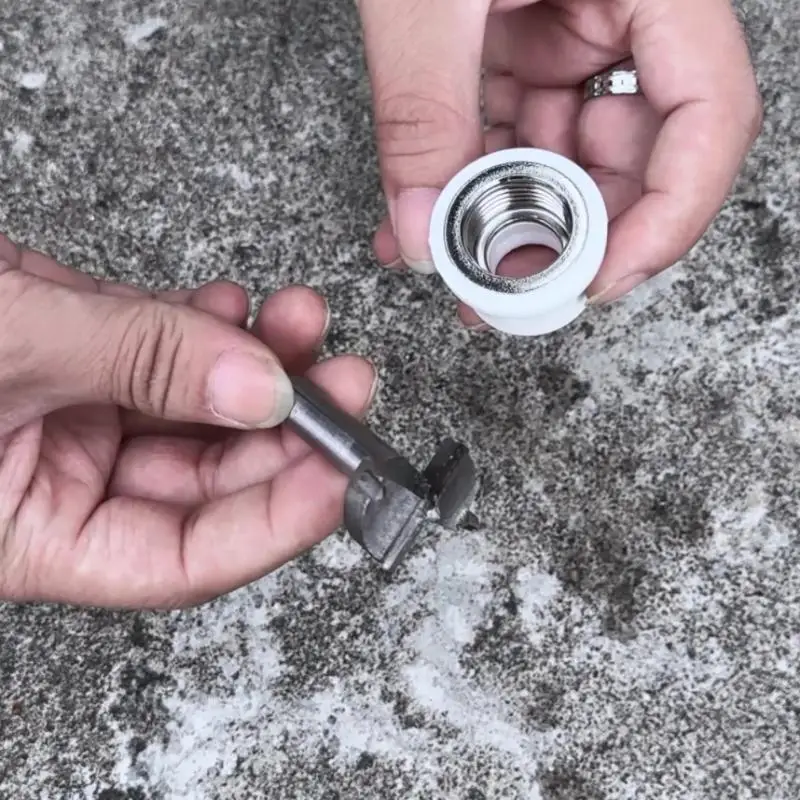 ดอกสว่านเจาะรูเกลียวคุณภาพสูงขนาด 26.5 มม.; 3/6 ชิ้น สำหรับซ่อมท่อ PPR ขนาด 1/2 นิ้ว