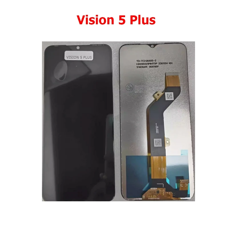 Original LCD For Itel Vision 3 Plus / Vision 2 2S /Vision 5 Plus 1 Pro LCD Display Touch Screen Digitizer Replacement