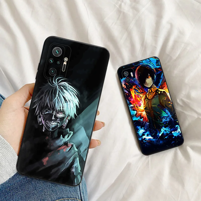 Silicone Soft Phone Case for Xiaomi Poco F5 X3 X4 X5 F3 F4 F1 M3 M4 M5 M5s C61 14 Pro Redmi A3 A3x Tokyo Ghoul JUZO SUZUYA Cover