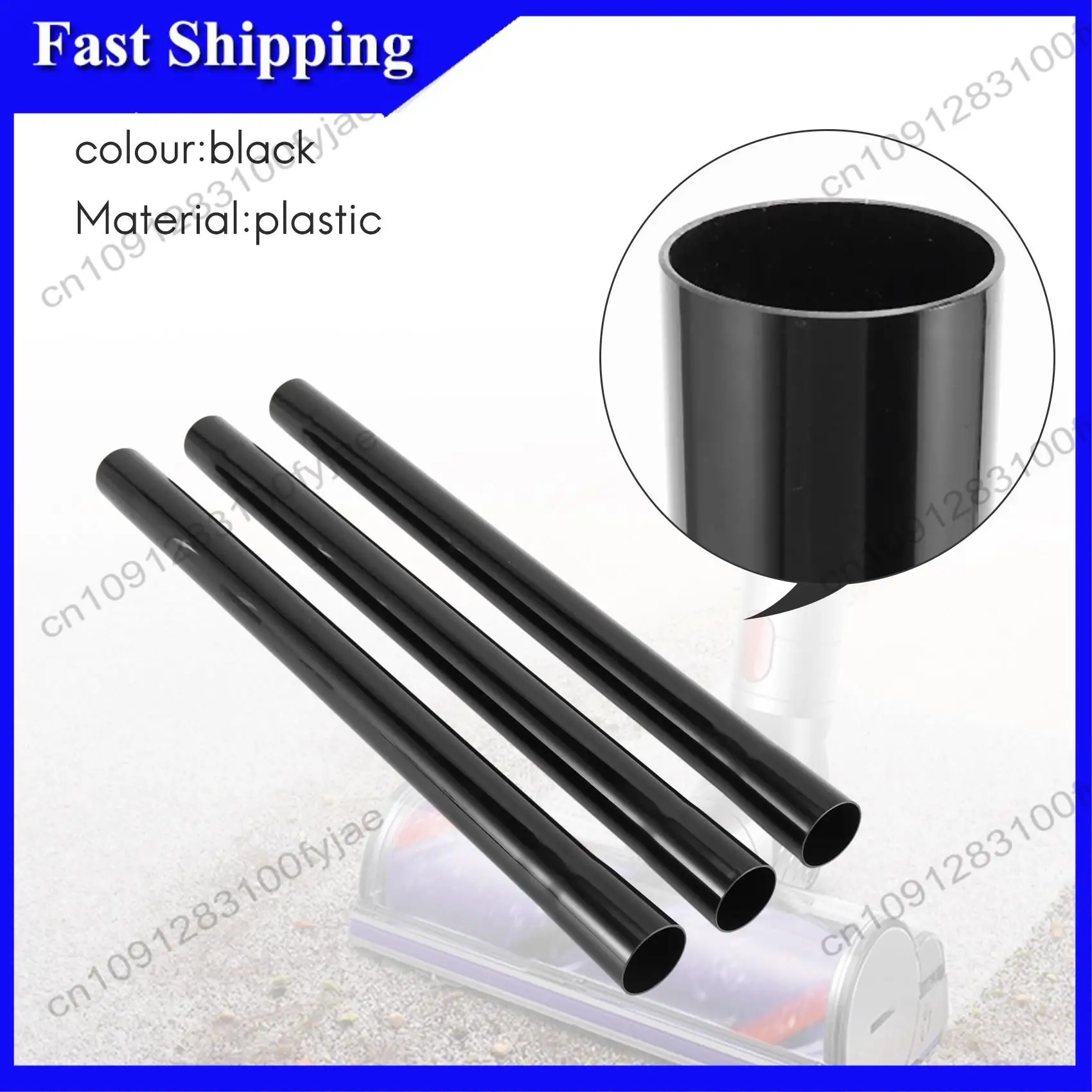

-X07A 3Pcs Vacuum Cleaner Extension Wands, Vacuum Cleaner Accessories, 32Mm Inner Diameter Vacuum Hose Plastic Wand Pipe