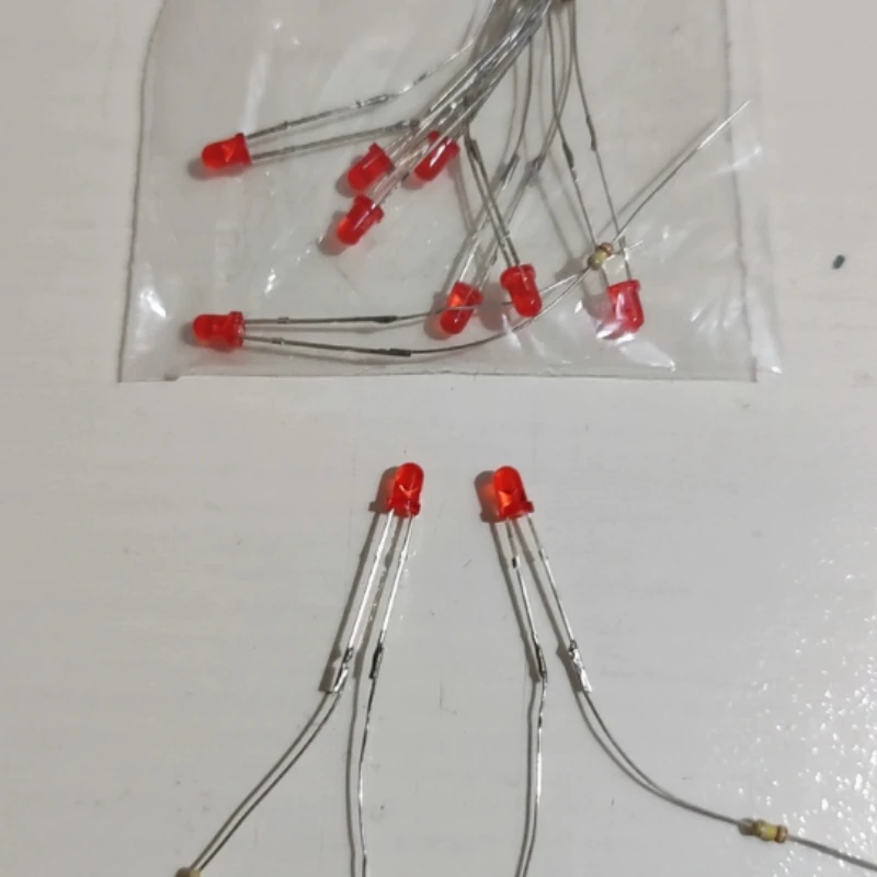 257‑Type LED Neon Indicator Bulb 220V Built‑in Resistor 3mm 5mm Socket Square Power Terminal Block Connector