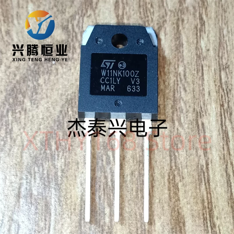 

5pcs/lot STW11NK100Z W11NK100Z MOSFET N-CH 1000V 8.3A TO247 New original