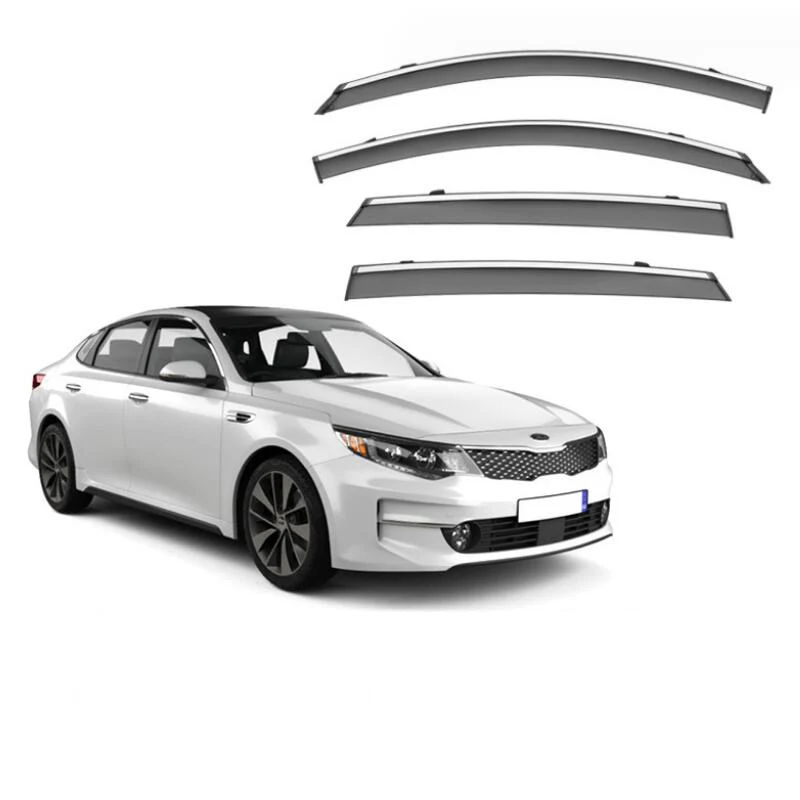 

Weather Shield Side Window Deflector Window Visor Rain Eyebrow Shelter For Kia K5 Optima 2010 2011 2012 2013 2014 2015 - 2020