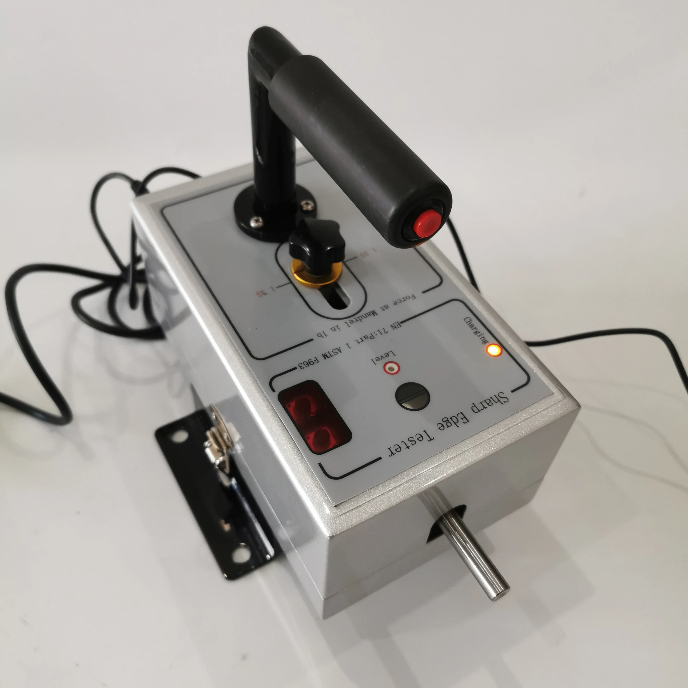 Electric Sharp Edge Tester | Toy Safety Sharp Edge Detector Gauge with Test Tape for Laboratory Inspection