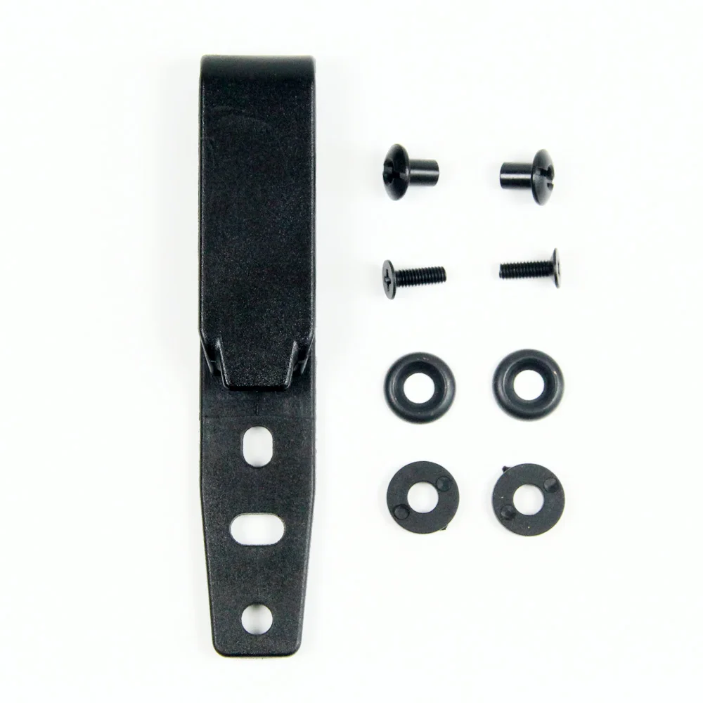 10PCS/LOT Quick Clips For Belt Kydex Leather Hybrid Holster Loop Clamp with Screw Fits IWB OWB Applications Tool Part