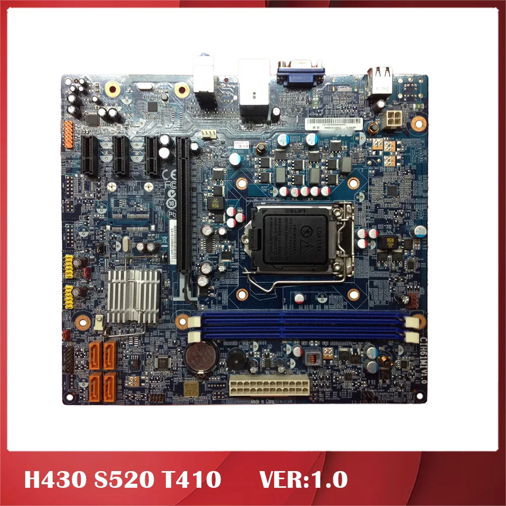 

For Lenovo H430 S520 T410 H61 1155 CIH61MI H61H2-LM3 VER:1.0 32nm CPU Desktop System Motherboard