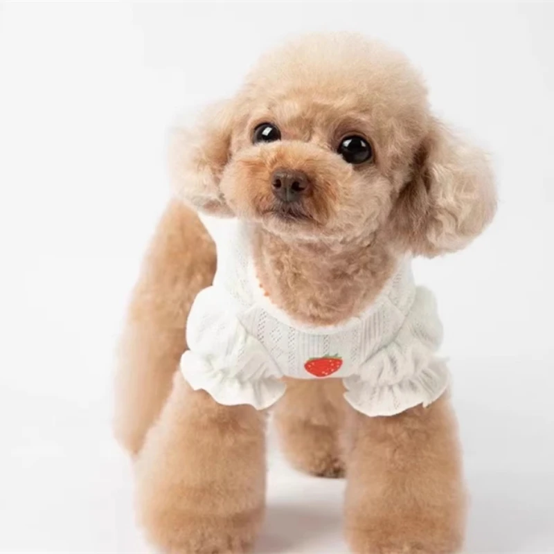 Pets Dogs Cats Supplies Clothes Tops For Small Poodle Puppy Chihuahua Maltese - view 4
