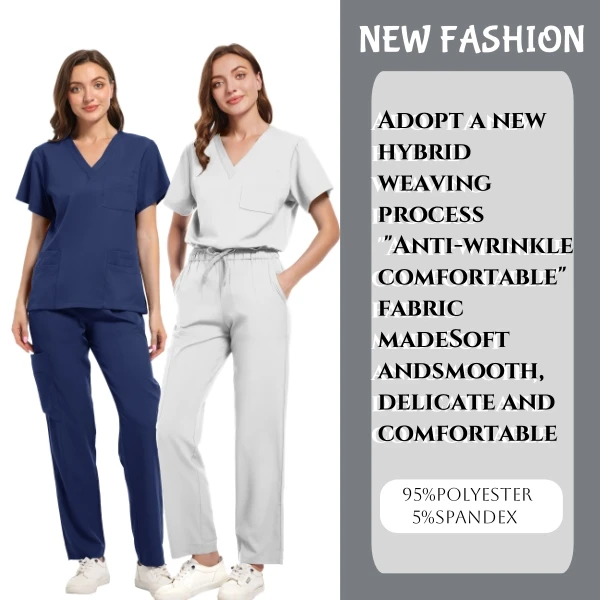 คอลเลกชันเครื่องแบบการดูแลสุขภาพประสิทธิภาพสูง - การรักษาต่อต้านจุลินทรีย์เพื่อความสบายตลอดทั้งวันในสภาพแวดล้อมทางการแพทย์ที่ต้องการ