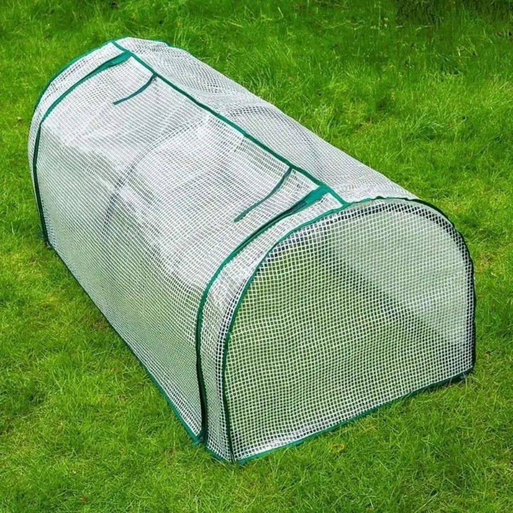 

Plastic Waterproof Insulation Cover Bird Proof Efficient Protect Plant Transparent Mini Plant Greenhouse Grow Tent For Backyard