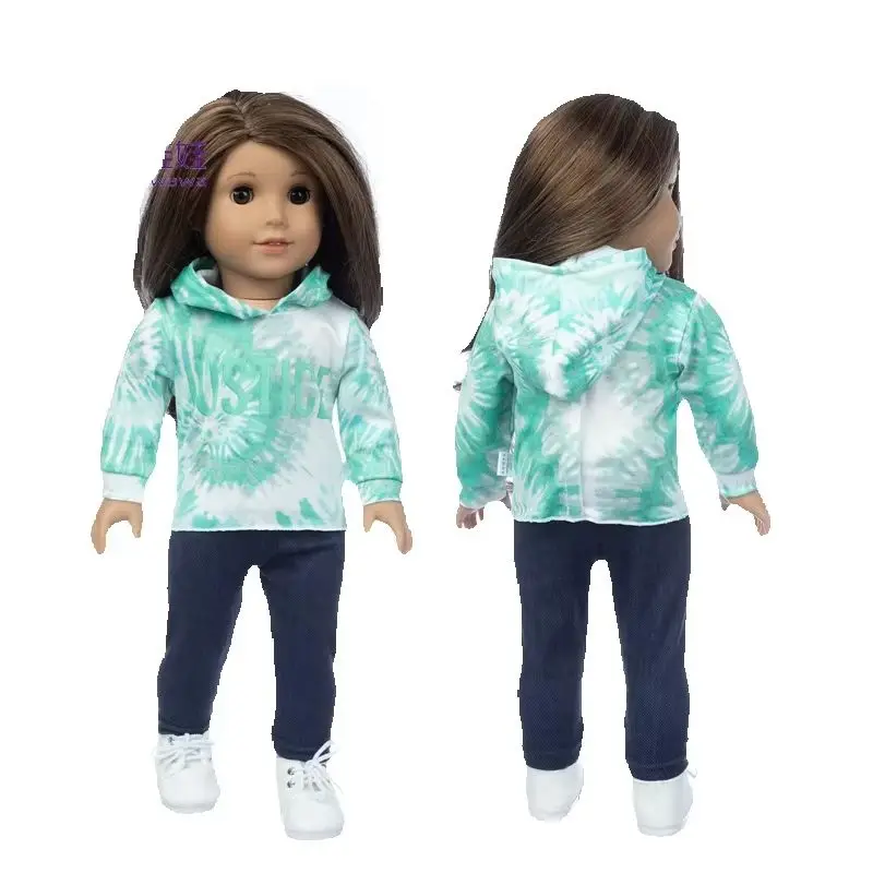 18 Inch American OG Doll Clothes Set Black Blouse Tights Skirt 40cm Baby Doll Summer Shirt Office Suit for Dolls