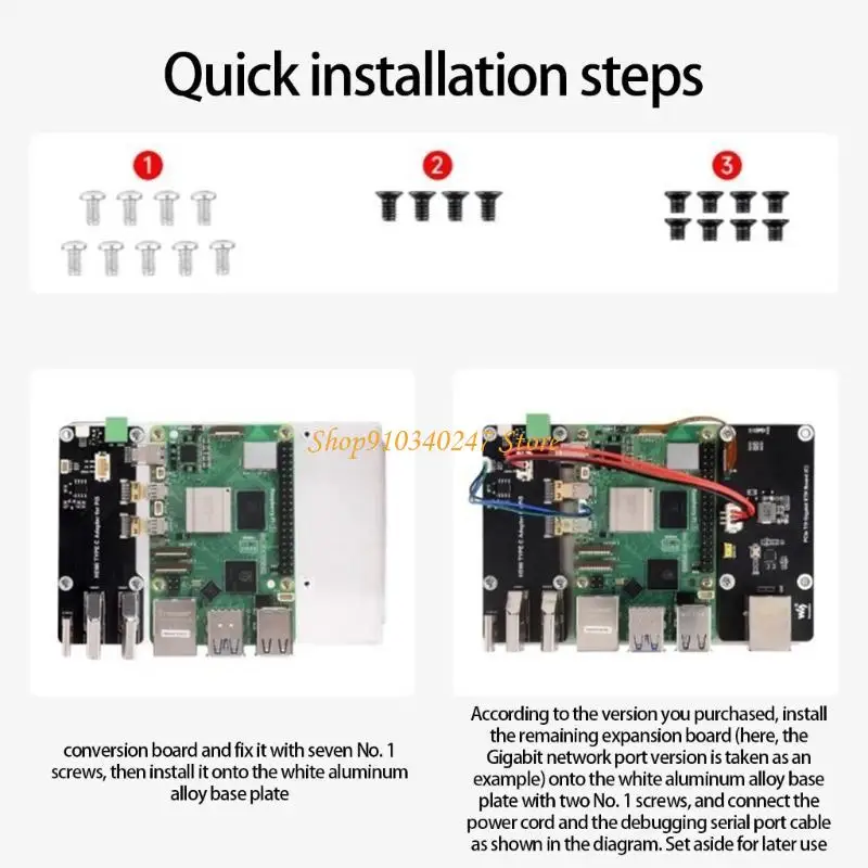 Усовершенствованный корпус Q22A, корпус расширения M.2 PCIe, двойной интерфейс порта Hdmis типа C для расширения материнских 5