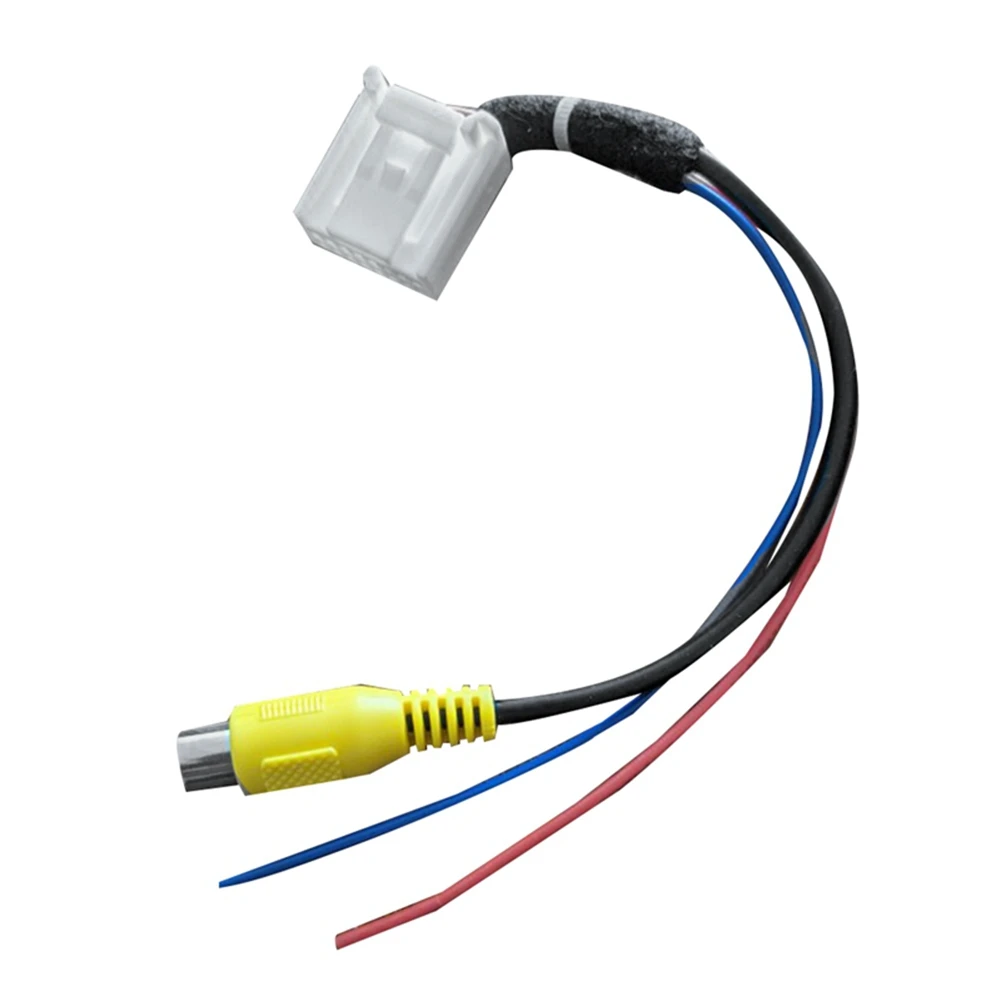 Efficientt-16 Pin Car Reverse Rearview Parking Backup Camera Video Extension Navigation DVD Adapter Cable Plug For Toyota Camry