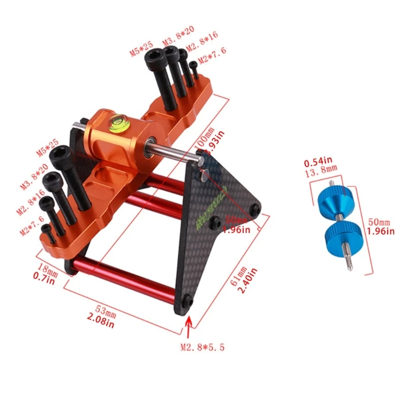 Balanceador hélice magnético A9LC para helicóptero control remoto y drones Quadcopter