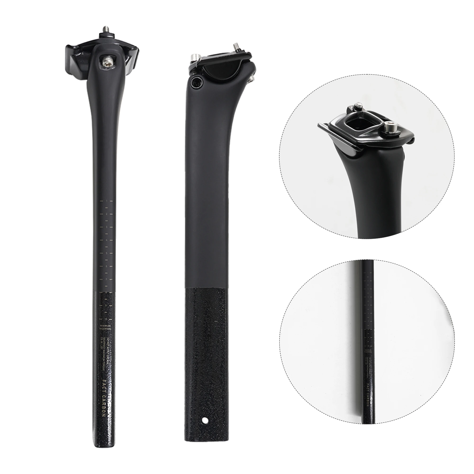 

Carbon fiber seat tube for SL8 road bikes, 0mm offset, 300mm length, black matte lightweight bicycle seat tube