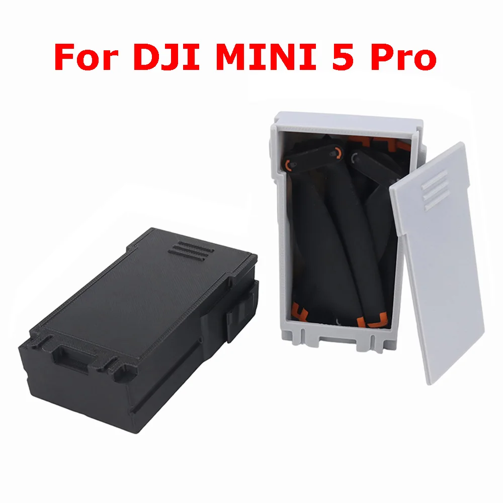 

For DJI MINI 5 Pro Storage Case Drop-Proof Shock-Absorbing Propeller Protector Mini Drone Propeller Storage Case