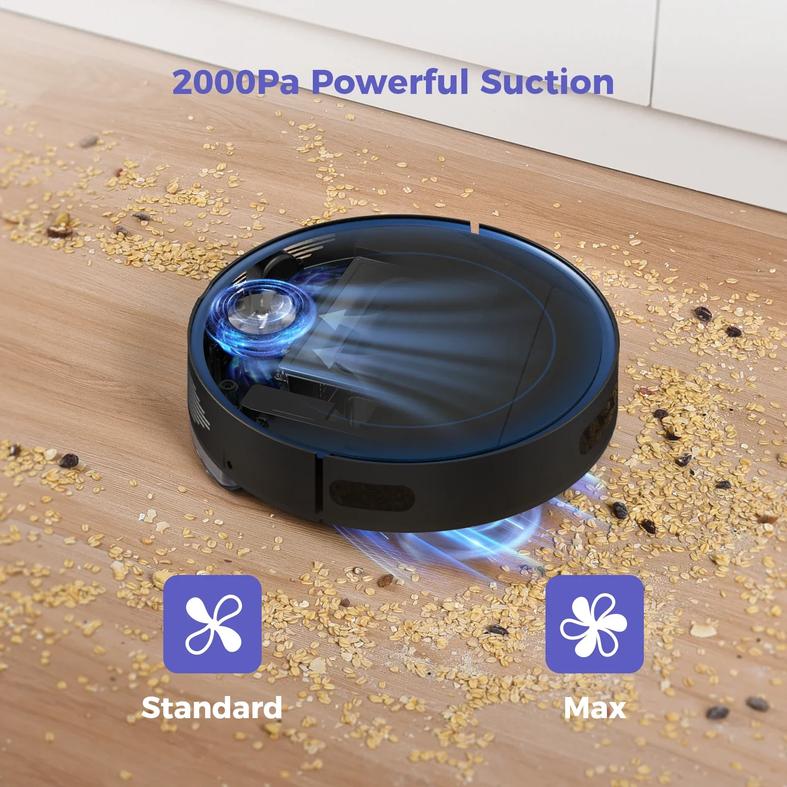 Automatic Sweeping Robot Wet and Dry Robot Smart Home Cleaning Sweet and Mop Smart Robot Vacuum Cleaner With Water Tank