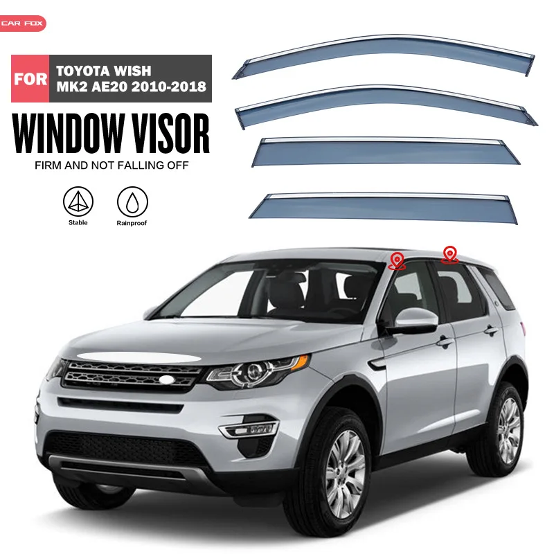 

For DISCOVERY SPORT Window visor Weather Shield Side Window Deflector Car windshield weather shield Car accessories