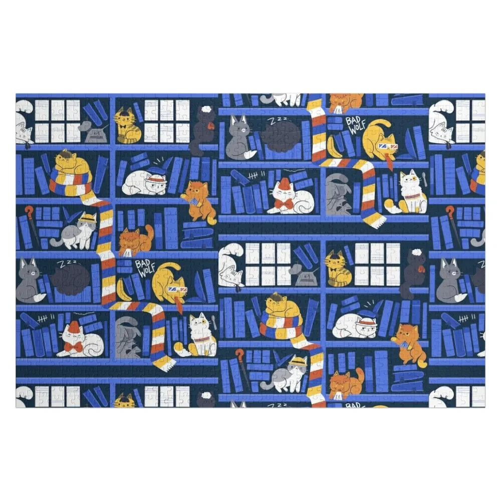 

Кукла-головоломка для библиотеки, персонализированные игрушки для детей, деревянные пазлы для взрослых