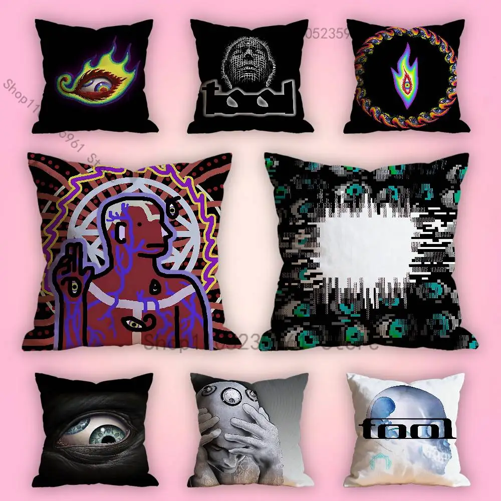 

Tool Band Pillowcase for Sofa Room Office Decor Printing Protector Cushion Cover Valentine gift Custom