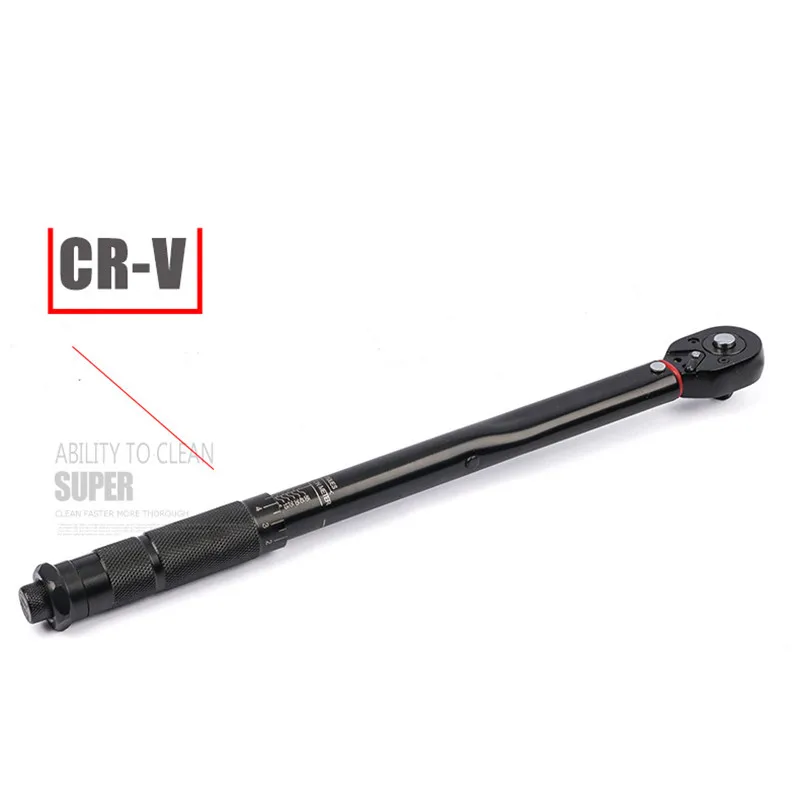 5-60Nm Torque Wrench 3/8 Key Ratchet  Bicycle Spanner For Automotive Repair Tool Adjustable Mechanical Workshop Tool Dynamometer