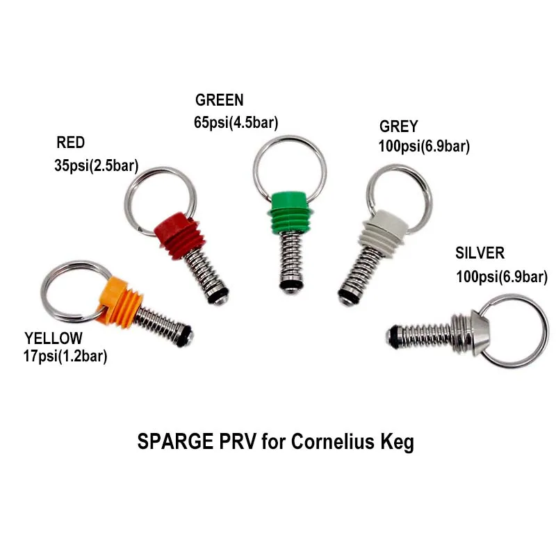 Brand New Spare PRV for Cornelius Keg Pull Ring Pressure Relief Valve Homebrew Kegging Parts