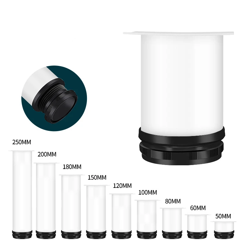 1 szt. Stal nierdzewna 50mm-250mm nóżki do mebli metalowe nóżki zamienne biała regulowana szafka Sofa szafka sprzęt meblowy