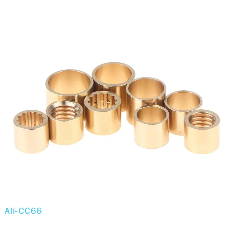 【C】10PCS DIY Snooker Billiards Copper Brass Pool Cue Ferrule Repair Accessories 9mm10mm11mm12mm13mm Brass Accessories